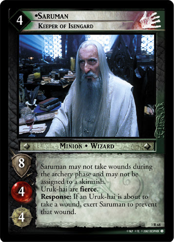 Saruman, Keeper of Isengard (3R68) [Realms of the Elf-lords]