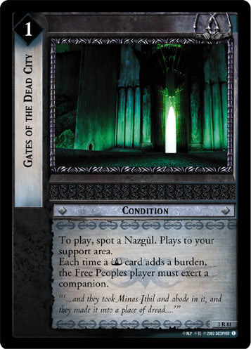 Gates of the Dead City (3R81) [Realms of the Elf-lords]