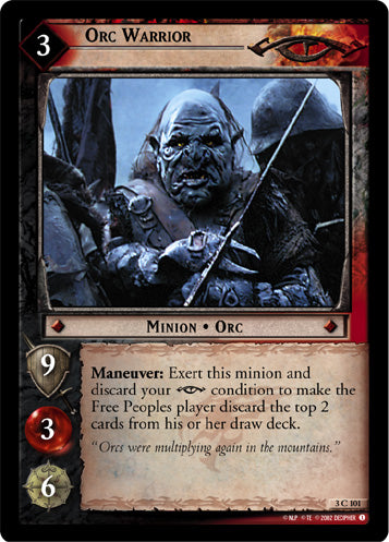 Orc Warrior (3C101) [Realms of the Elf-lords]