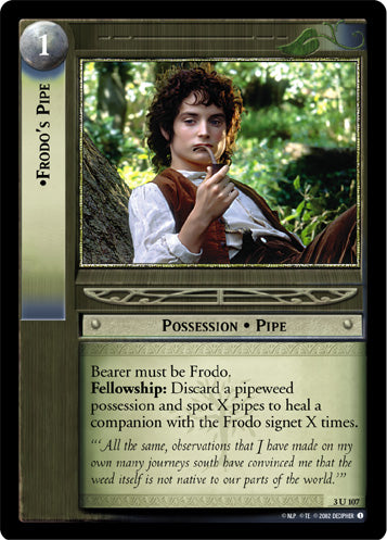 Frodo's Pipe (3U107) [Realms of the Elf-lords]