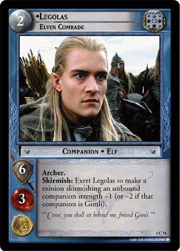 Legolas, Elven Comrade (4C74) [The Two Towers]