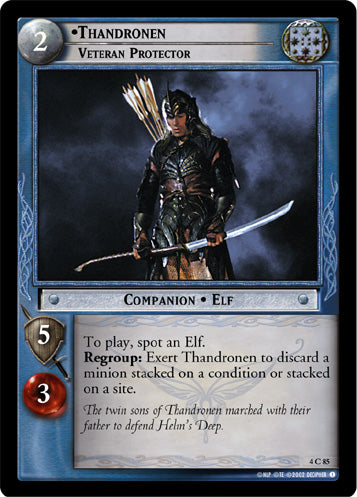 Thandronen, Veteran Protector (4C85) [The Two Towers]