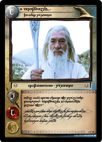 Gandalf, The White Wizard (T) (4C90T) [The Two Towers]