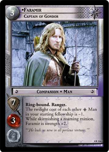 Faramir, Captain of Gondor (4R116) [The Two Towers]