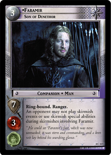 Faramir, Son of Denethor (4C117) [The Two Towers]