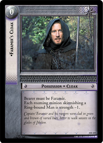 Faramir's Cloak (4R119) [The Two Towers]