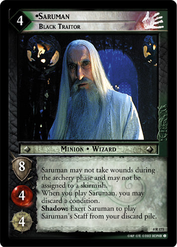 Saruman, Black Traitor (4R173) [The Two Towers]