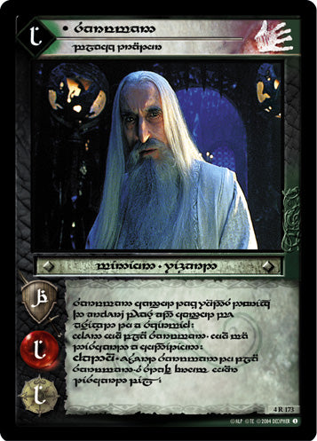 Saruman, Black Traitor (T) (4R173T) [The Two Towers]