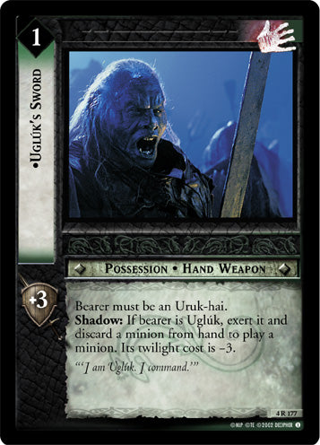 Ugluk's Sword (4R177) [The Two Towers]