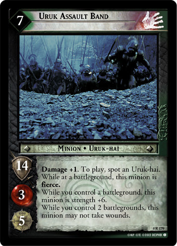 Uruk Assault Band (4R179) [The Two Towers]