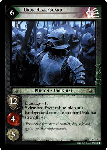 Uruk Rear Guard (4C191) [The Two Towers]