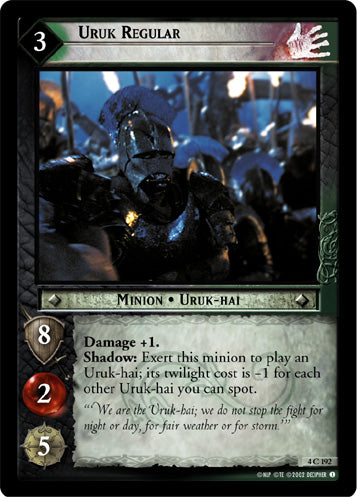 Uruk Regular (4C192) [The Two Towers]