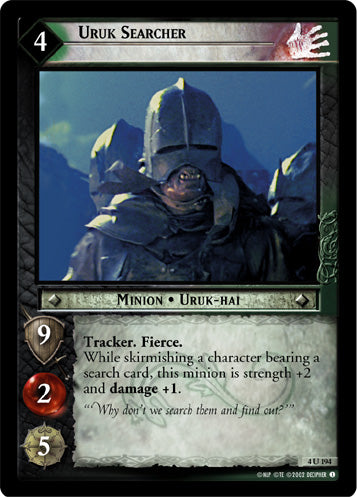 Uruk Searcher (4U194) [The Two Towers]