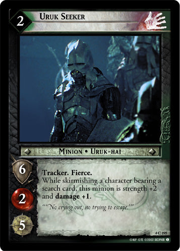 Uruk Seeker (4C195) [The Two Towers]