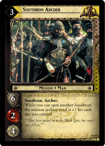 Southron Archer (4R245) [The Two Towers]