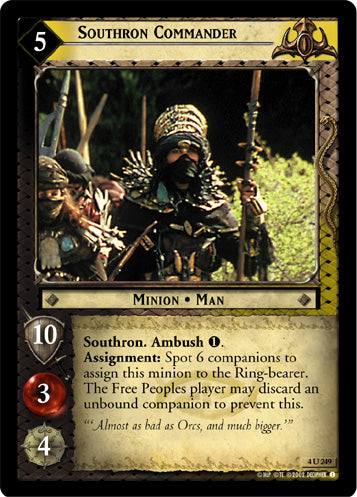 Southron Commander (4U249) [The Two Towers]