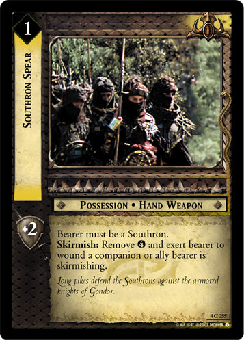 Southron Spear (4C255) [The Two Towers]