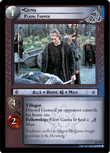 Guma, Plains Farmer (4C277) [The Two Towers]