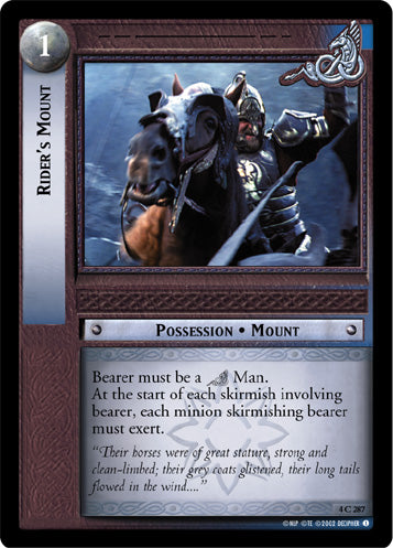 Rider's Mount (4C287) [The Two Towers]