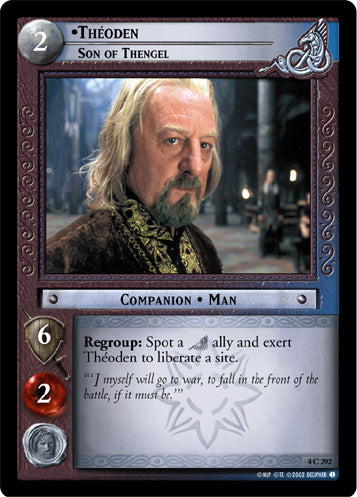 Theoden, Son of Thengel (4C292) [The Two Towers]