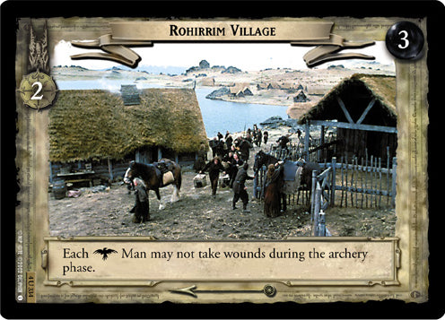 Rohirrim Village (4U334) [The Two Towers]