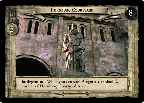 Hornburg Courtyard (4U350) [The Two Towers]