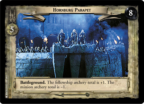 Hornburg Parapet (4U351) [The Two Towers]