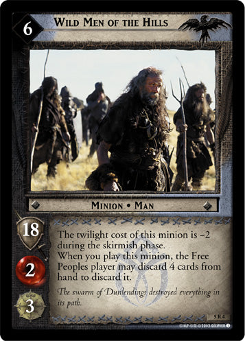 Wild Men of the Hills (5R4) [Battle of Helm's Deep]