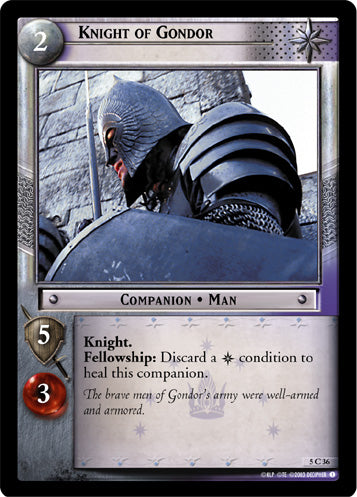 Knight of Gondor (5C36) [Battle of Helm's Deep]