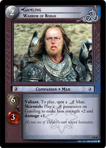 Gamling, Warrior of Rohan (5R82) [Battle of Helm's Deep]