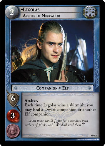 Legolas, Archer of Mirkwood (5P121) [Battle of Helm's Deep]