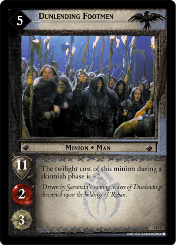 Dunlending Footmen (6C3) [Ents of Fangorn]