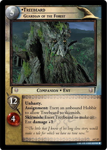 Treebeard, Guardian of the Forest (6C37) [Ents of Fangorn]