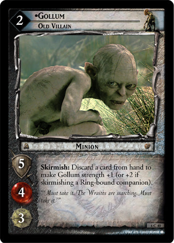 Gollum, Old Villain (6C40) [Ents of Fangorn]