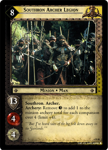 Southron Archer Legion (6R80) [Ents of Fangorn]