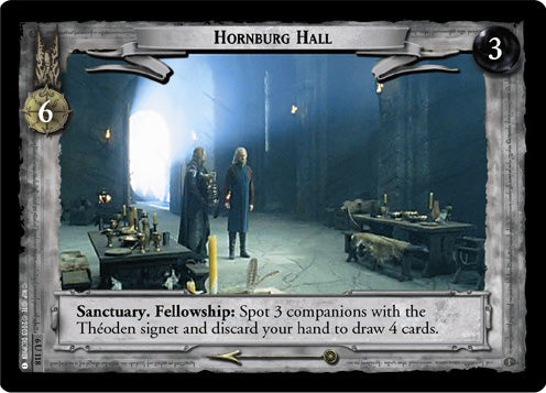 Hornburg Hall (6U118) [Ents of Fangorn]