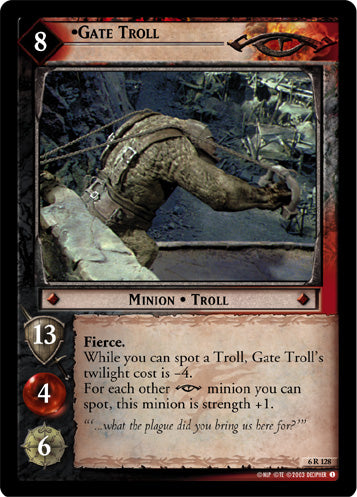 Gate Troll (AI) (6R128) [Ents of Fangorn]