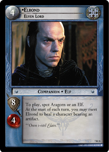 Elrond, Elven Lord (7R21) [The Return of the King]