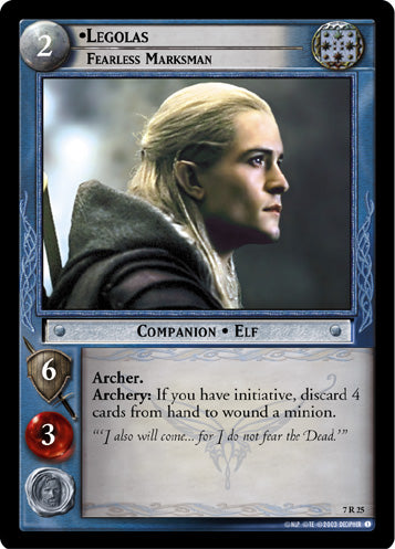 Legolas, Fearless Marksman (7R25) [The Return of the King]