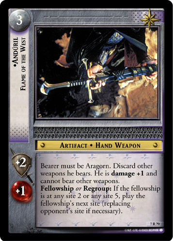 Anduril, Flame of the West (7R79) [The Return of the King]