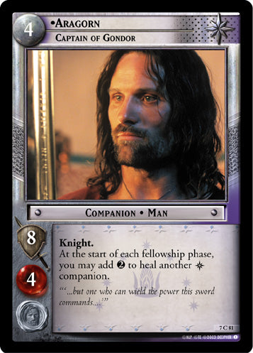 Aragorn, Captain of Gondor (7C81) [The Return of the King]