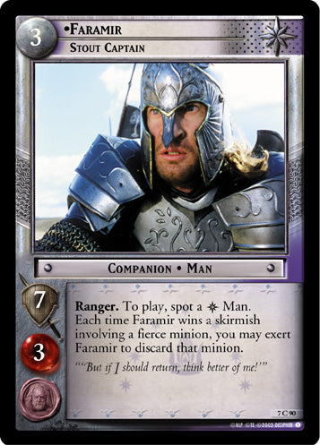 Faramir, Stout Captain (7C90) [The Return of the King]