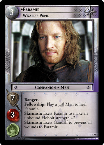 Faramir, Wizard's Pupil (7R91) [The Return of the King]