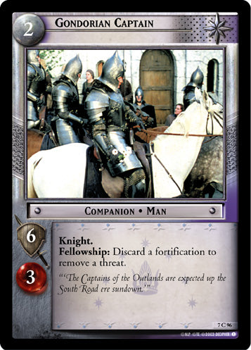 Gondorian Captain (7C96) [The Return of the King]