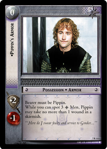 Pippin's Armor (7R113) [The Return of the King]