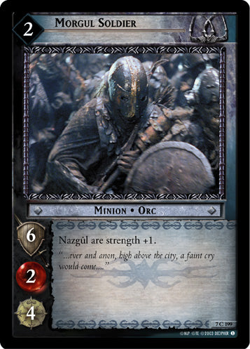 Morgul Soldier (7C199) [The Return of the King]