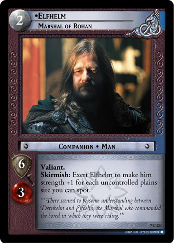 Elfhelm, Marshal of Rohan (7U224) [The Return of the King]