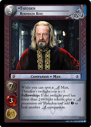 Theoden, Rekindled King (7R255) [The Return of the King]