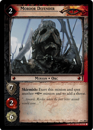 Mordor Defender (7C285) [The Return of the King]