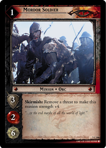 Mordor Soldier (7C290) [The Return of the King]